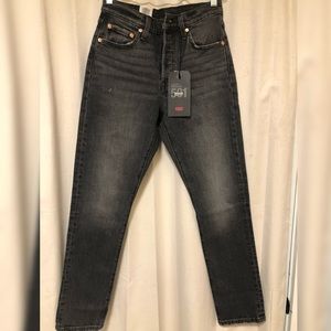 Levi’s 501 high rise skinny jeans